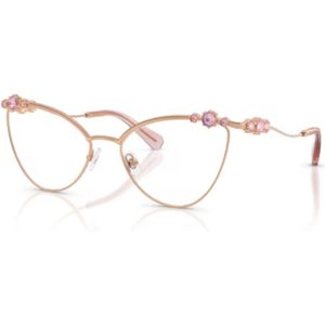 Swarovski - Sk 1033 - Bril - Roségoud - Cat-eye - Geschikt voor glazen op sterkte