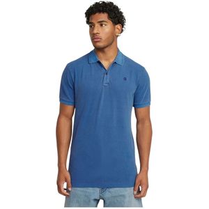 G-star, Heren, Tops, Blauw, Maat: XL