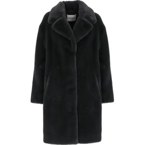 STAND STUDIO Wintermantel  antraciet