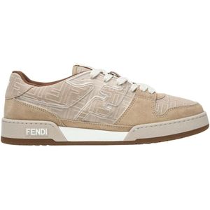 Fendi, Heren, Schoenen, Beige, Maat: 40 1/2 EU
