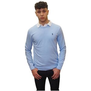 Ralph Lauren, Heren, Truien, Blauw, Maat: L Katoen,