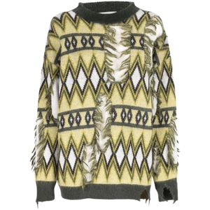 Laneus, Heren, Truien, Veelkleurig, Maat: S Wol,