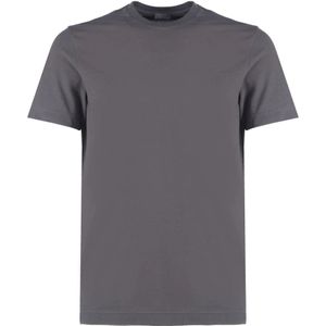Zanone, Heren, Tops, Grijs, Maat: S Katoen,