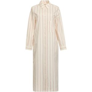 TotêMe, Dames, Jurken, Beige, Maat: XS Katoen,