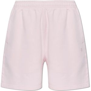 Acne Studios, Dames, Korte broeken, Roze, Maat: S