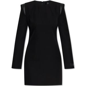 Versace, Dames, Jurken, Zwart, Maat: XS Zijde,