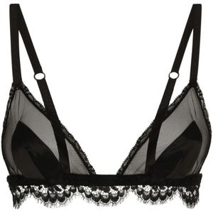 Dolce & Gabbana, Dames, Ondergoed, Zwart, Maat: XS Zijde,