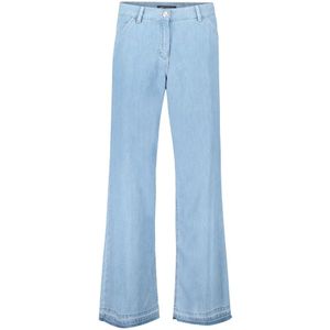 Betty Barclay - Jeans - Blauw - Moderne Slim Fit Casual Broek