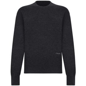 Calvin Klein, Dames, Truien, Grijs, Maat: S Kasjmier,