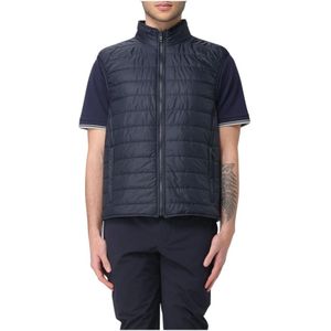 Fay, Heren, Jassen, Blauw, Maat: 2XL Katoen,