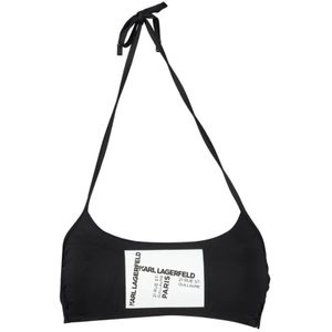 Karl Lagerfeld, Dames, Badkleding, Zwart, Maat: XS