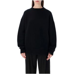 Extreme Cashmere, Dames, Truien, Zwart, Maat: ONE Size Kasjmier,