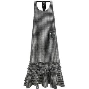 Ganni, Dames, Jurken, Veelkleurig, Maat: XS Katoen,