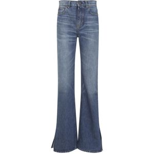 Chloé, Dames, Jeans, Blauw, Maat: W26 Katoen,