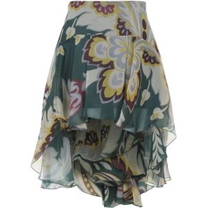 Etro, Dames, Rokken, Veelkleurig, Maat: XS Zijde,