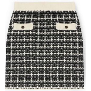 Motivi, Dames, Rokken, Zwart, Maat: XS Wol,