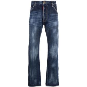 Dsquared2, Heren, Jeans, Blauw, Maat: XS Denim,