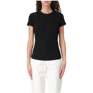Isabel Marant, Dames, Tops, Zwart, Maat: M Katoen,