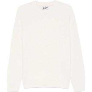 MC2 Saint Barth, Heren, Truien, Wit, Maat: XL Wol,