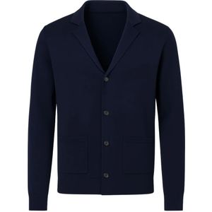 Paolo Pecora, Heren, Truien, Blauw, Maat: L Wol,