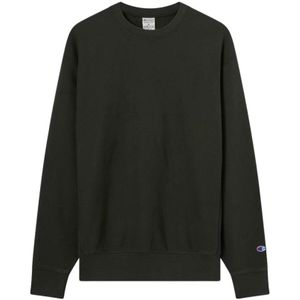 Champion, Heren, Sweatshirts & Hoodies, Groen, Maat: L Katoen,