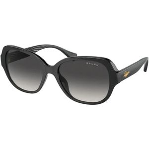 Ralph Lauren - RA5316U - Zonnebril - Grijs - Geïnjecteerd - Ronde