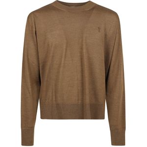 Ami Paris, Heren, Truien, Bruin, Maat: L