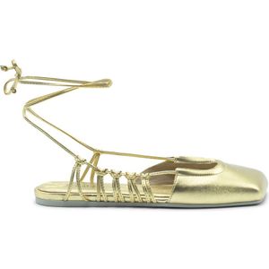 Vic Matié, Dames, Schoenen, Geel, Maat: 37 EU Leer,