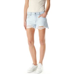 Pepe Jeans, Dames, Korte broeken, Blauw, Maat: W31 Denim,