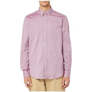 Harmont & Blaine, Heren, Overhemden, Rood, Maat: 2XL Katoen,