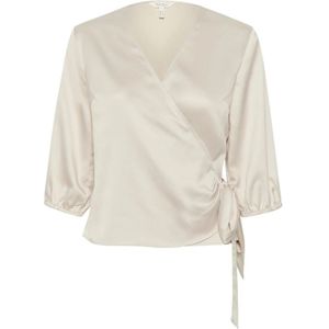 Part Two, Dames, Blouses & Shirts, Beige, Maat: S