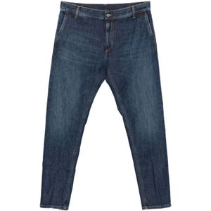 Dondup, Heren, Jeans, Blauw, Maat: W29 Katoen,