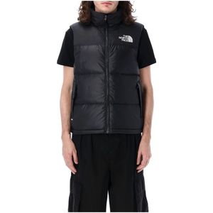 The North Face, Heren, Jassen, Zwart, Maat: L Nylon,