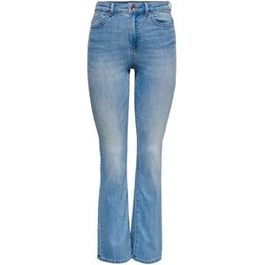 Only, Dames, Jeans, Blauw, Maat: M Katoen,