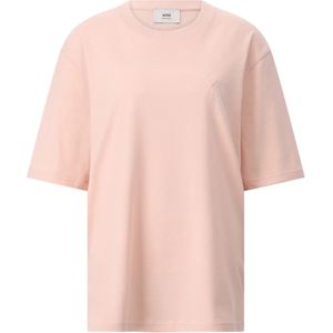 Ami Paris, Dames, Tops, Roze, Maat: 2XS Katoen,