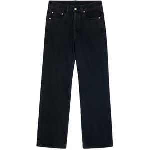 Jacquemus, Heren, Jeans, Zwart, Maat: W33 Denim,