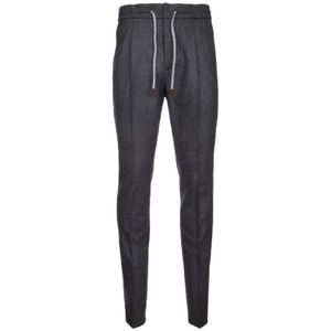 Brunello Cucinelli, Heren, Broeken, Grijs, Maat: L