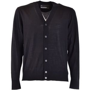 Neil Barrett, Heren, Truien, Zwart, Maat: XL Wol,