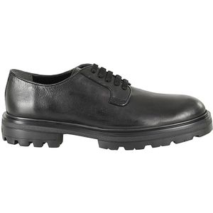 Hogan, Heren, Schoenen, Zwart, Maat: 40 1/2 EU Leer,