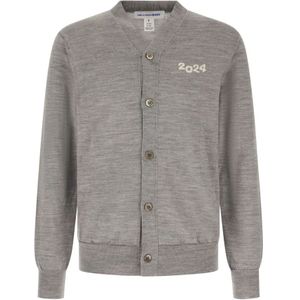 Comme des Garçons, Heren, Truien, Grijs, Maat: XL Wol,