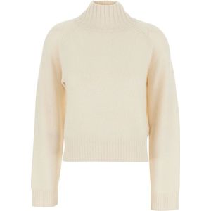 Allude, Dames, Truien, Beige, Maat: S Kasjmier,