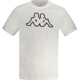 Kappa, Heren, Tops, Wit, Maat: S Katoen,