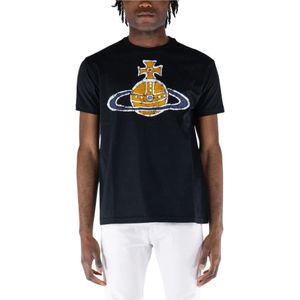 Vivienne Westwood, Heren, Tops, Zwart, Maat: S Katoen,