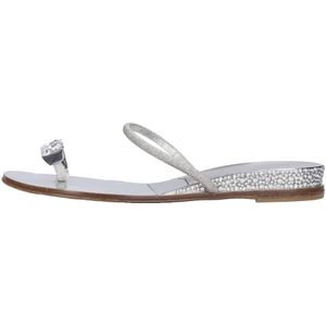 Casadei, Dames, Schoenen, Grijs, Maat: 37 EU Leer,