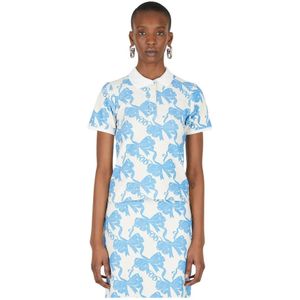 Maisie Wilen, Dames, Tops, Blauw, Maat: M Katoen,