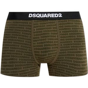 Dsquared2, Heren, Ondergoed, Groen, Maat: S Katoen,