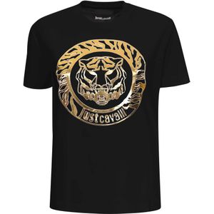 Just Cavalli, Dames, Tops, Zwart, Maat: XS