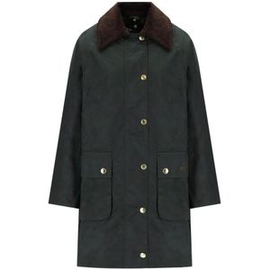 Barbour, Dames, Mantels, Groen, Maat: S Katoen,