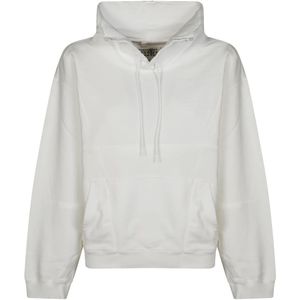 MM6 Maison Margiela, Dames, Sweatshirts & Hoodies, Wit, Maat: S