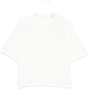 Iro, Dames, Tops, Wit, Maat: M Tweed,
